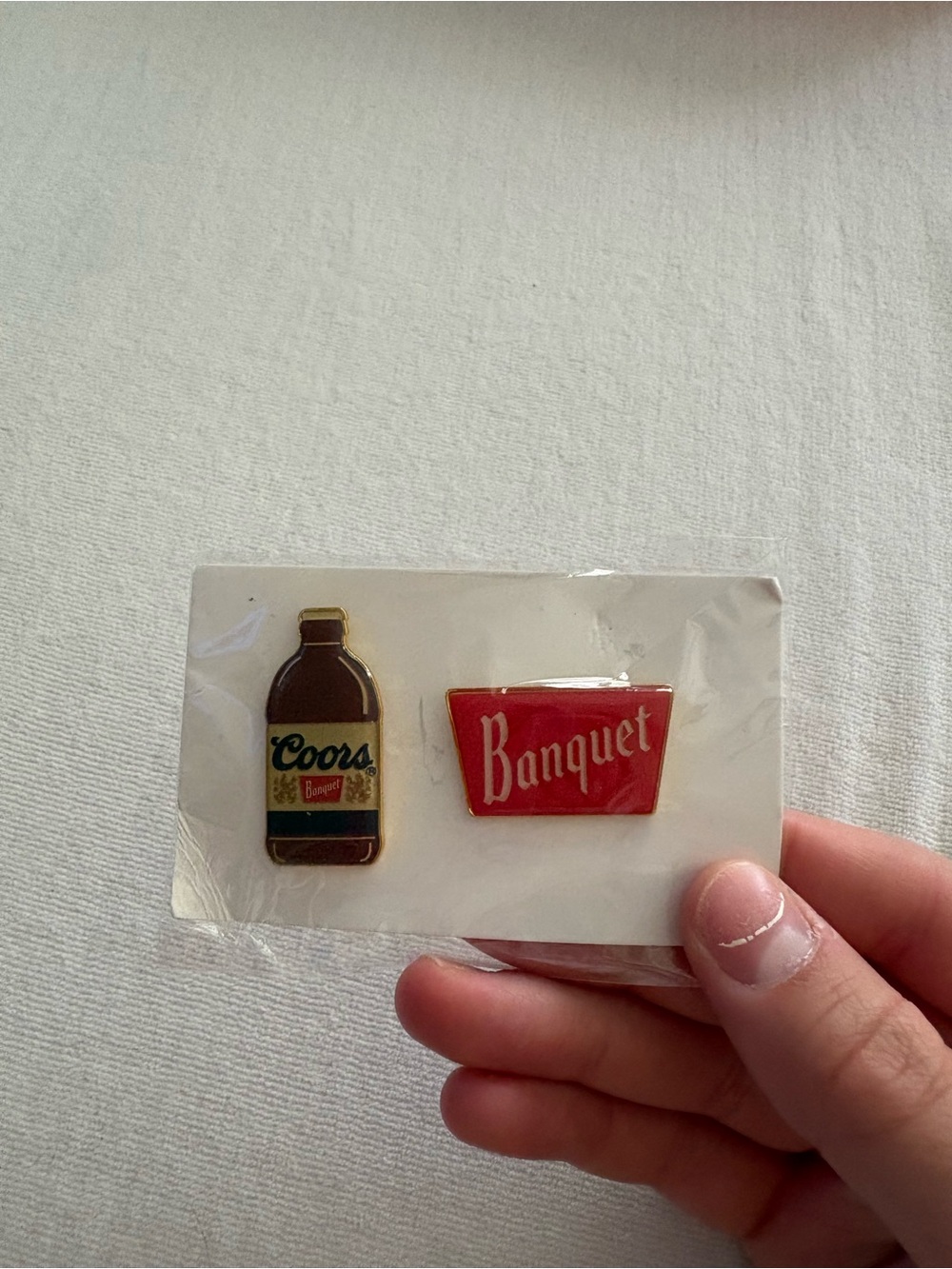 Coors Banquet Pins NIB
